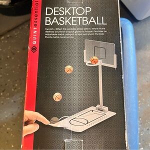 Quinn Desktop Basketball Game - Silver